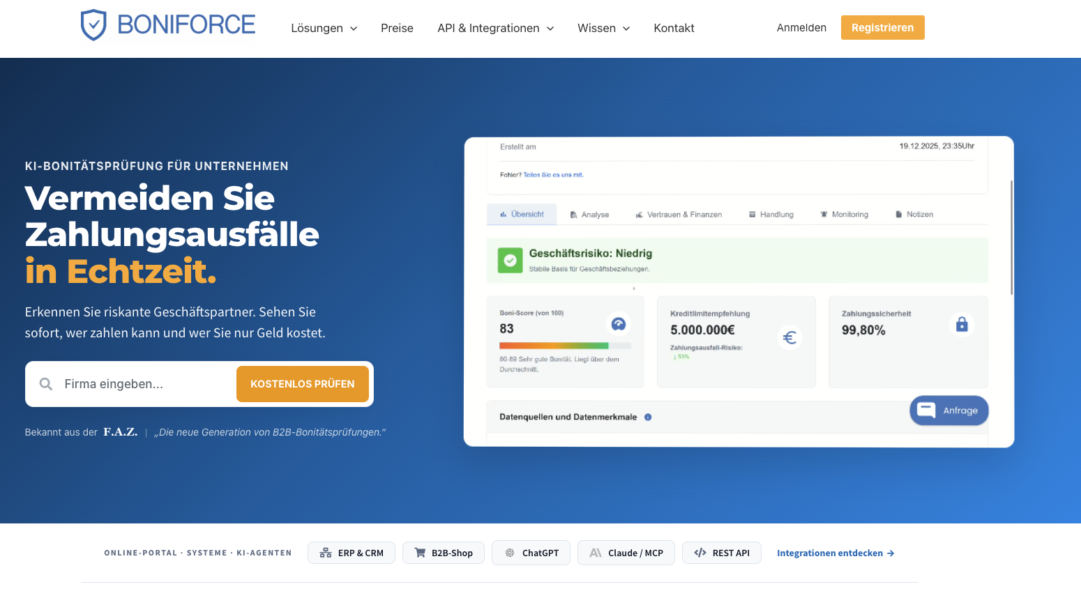 Boniforce Website