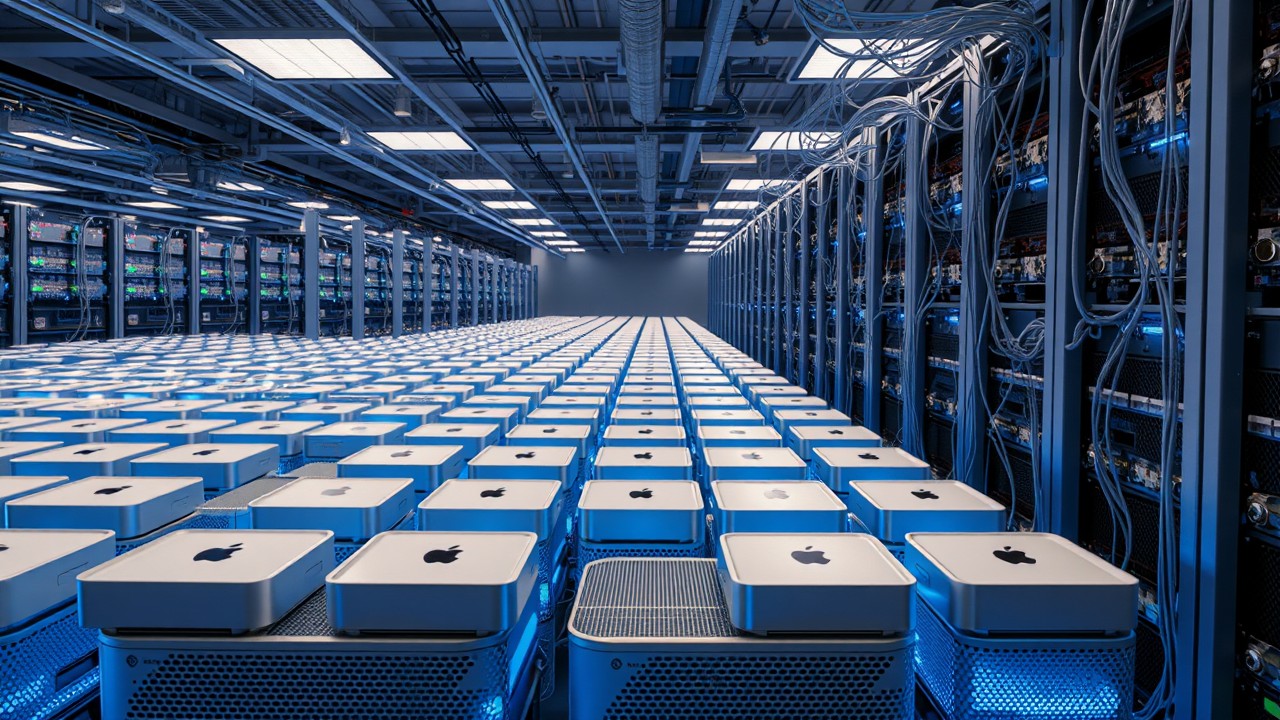 Mini AI Cluster Mac Minis: Die Zukunft zugänglicher KI für Zuhause