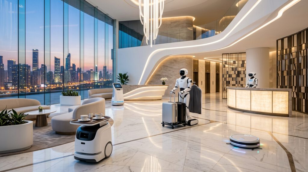 Pudu Robotics: Das erste vollautomatisierte Roboter-Hotel der Welt öffnet 2027 in China